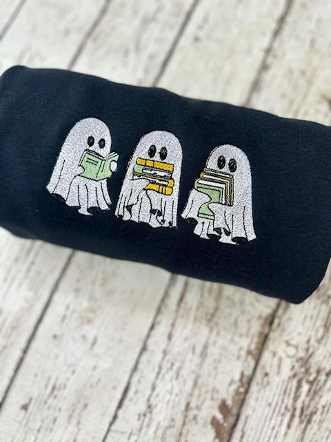 Ghosties Embroidered Sweater
