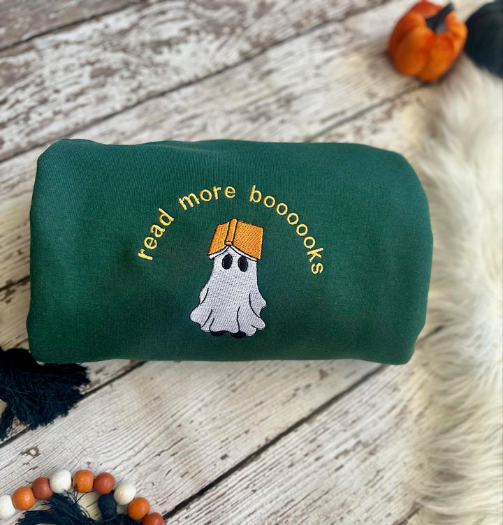 Read more Boooooks Embroidered Sweater