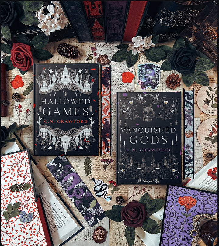 C.N. Crawford - Hallowed Games + Vanquished Gods