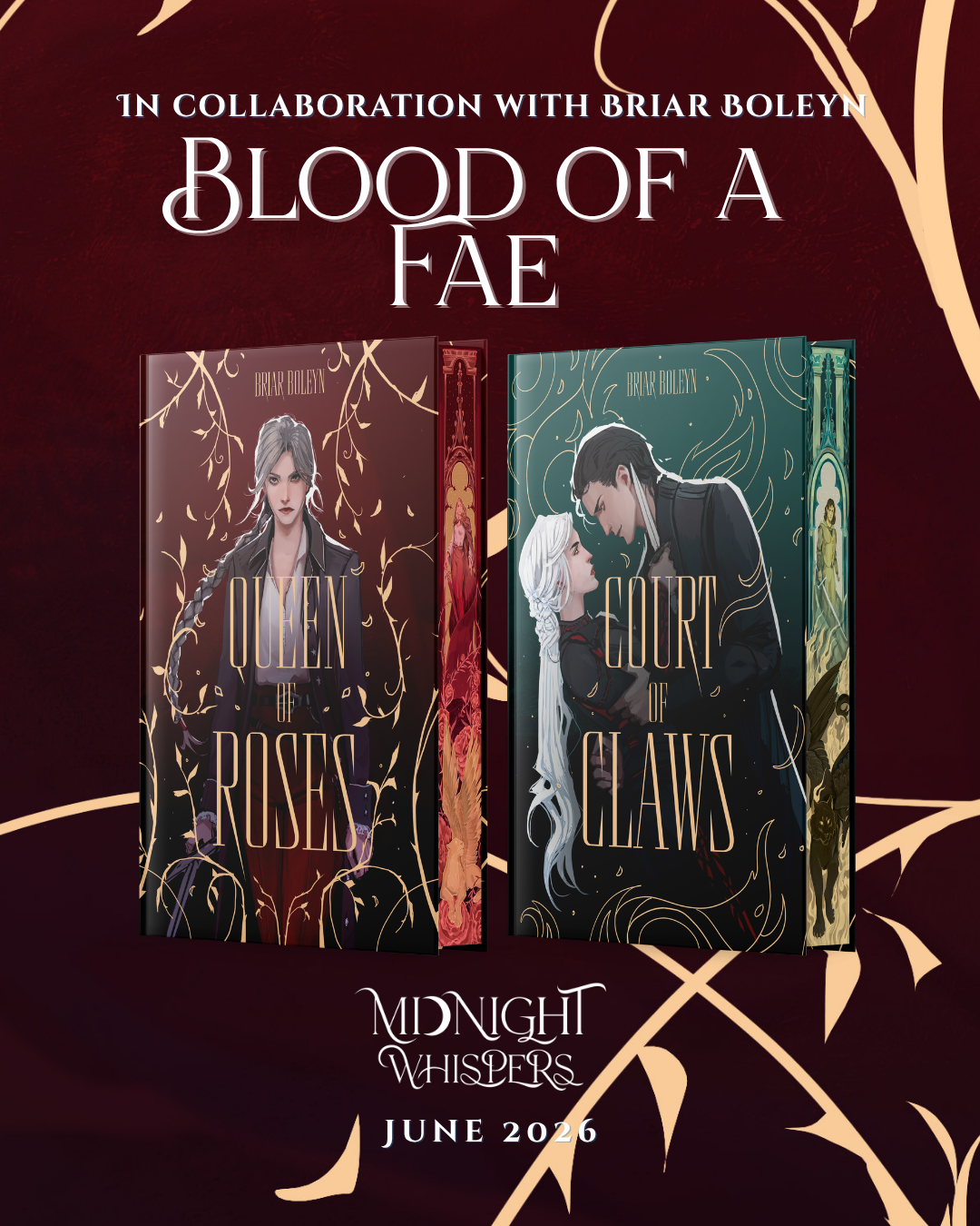 Briar Boleyn - Queen of Roses + Court of Claws