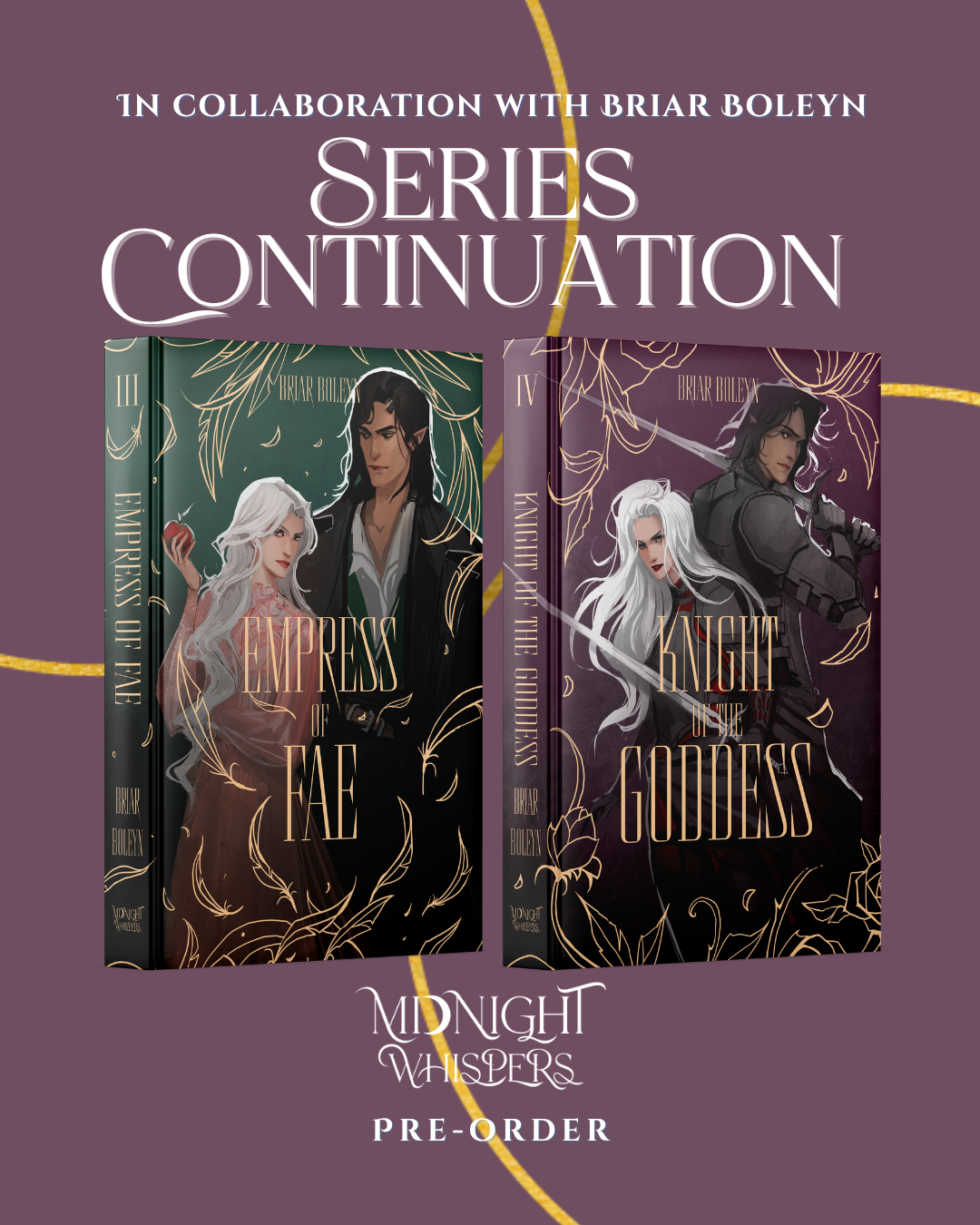 Briar Boleyn -Empress of Fae + Knight of the Goddess