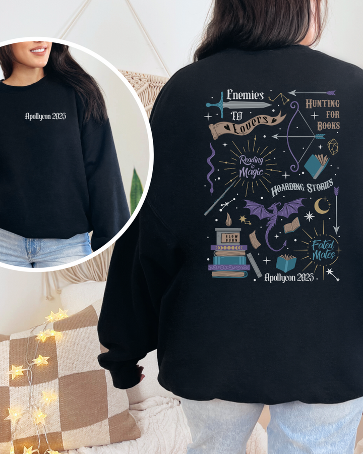ApollyCon Sweater with Dragon Sleeve Detail