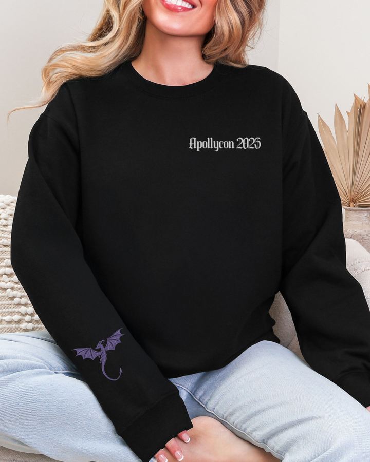 ApollyCon Sweater with Dragon Sleeve Detail