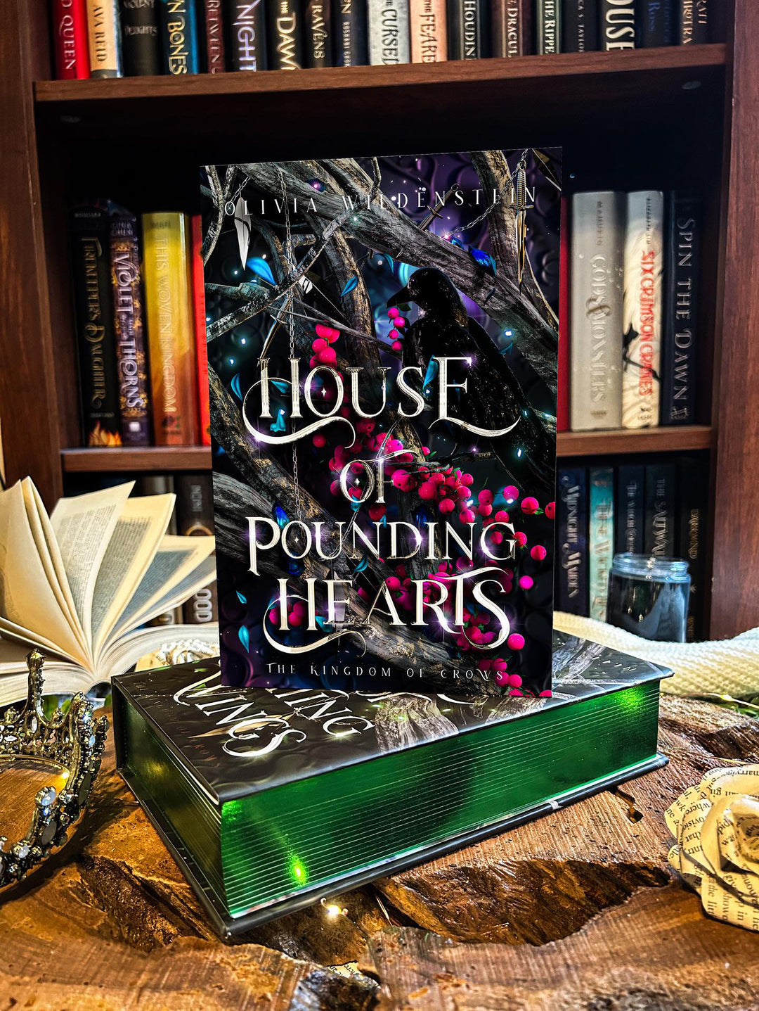 Overstock House of Pounding Hearts Olivia Wildenstein Midnight